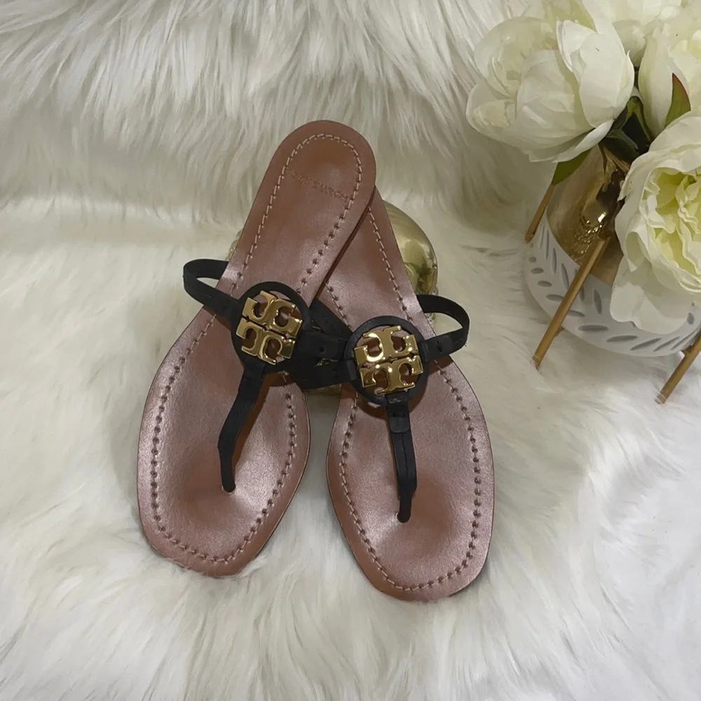 COPY - 🌺Tory Burch  Mini Miller Lether Thong Sandals